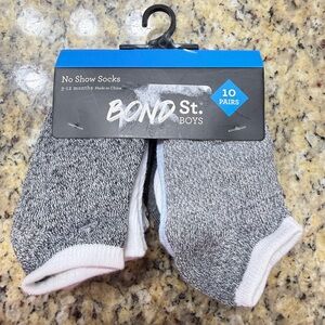 10 pairs of Bonds St. Boys "No Show" socks baby 3-12 months
